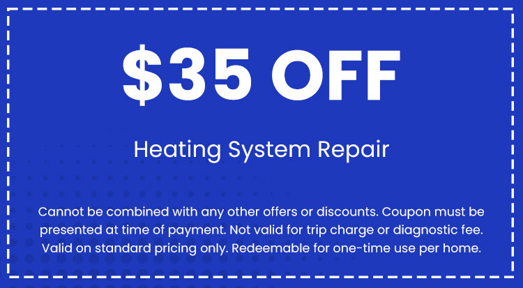 Discounts on Heating System Repair