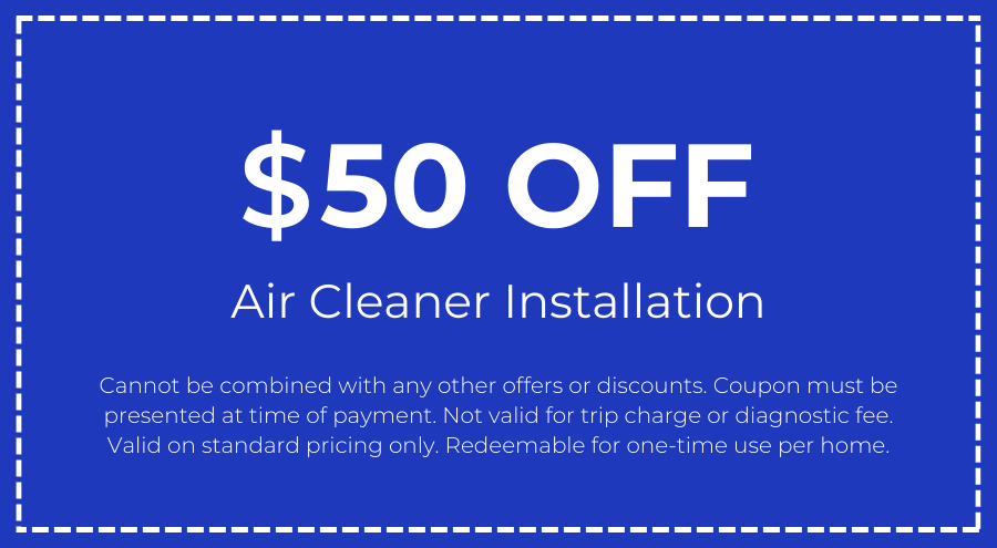 $50 Off Air Cleaner Installation Coupon