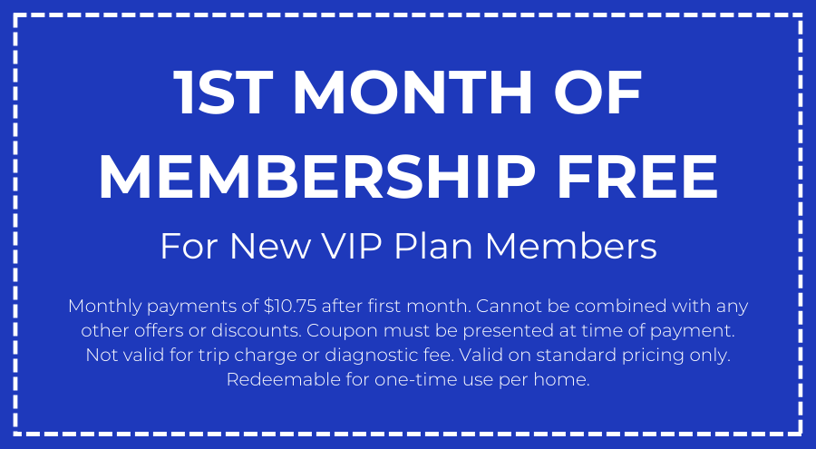 1st Month of Membership Free for New VIP Plan Members Coupon