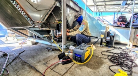 Hvac Getting Repaired