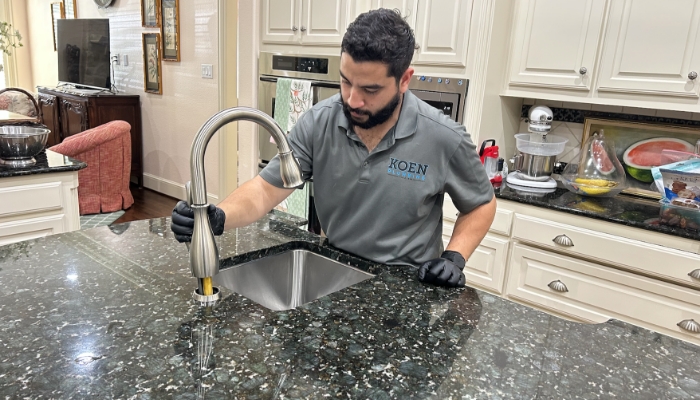 Changing Kitchen Faucet