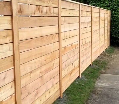 Horizontal-Privacy-Fence